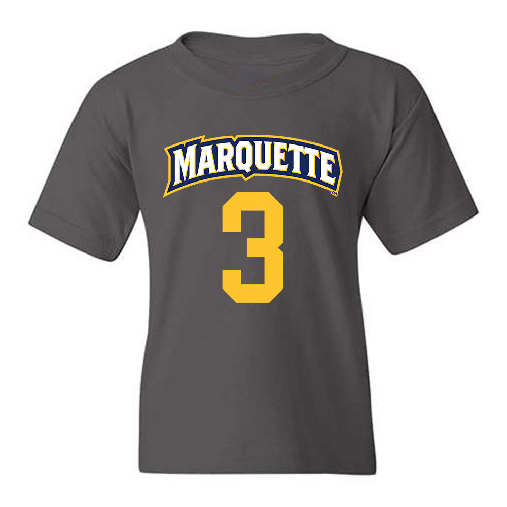 Marquette - NCAA Women's Soccer : Molly Keiper - Sports Shersey Youth T-Shirt-0