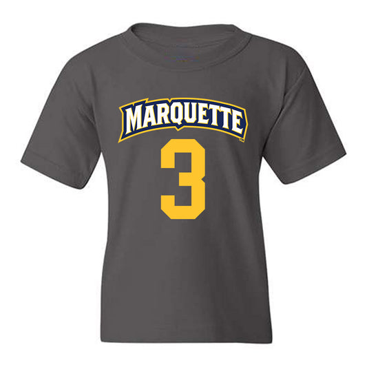 Marquette - NCAA Women's Soccer : Molly Keiper - Sports Shersey Youth T-Shirt-0