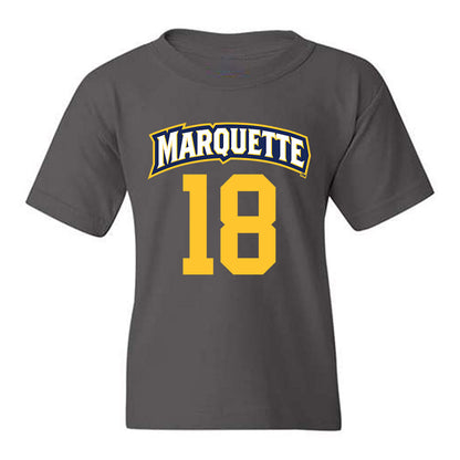 Marquette - NCAA Women's Soccer : Capri Oliviero - Sports Shersey Youth T-Shirt-0