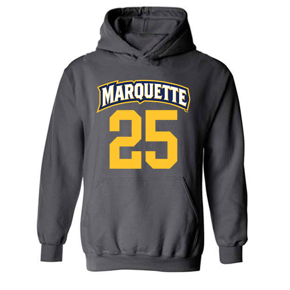 Marquette - NCAA Women's Soccer : Eleanor Kane - Sports Shersey Hooded Sweatshirt-0