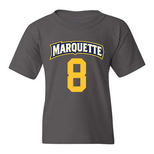 Marquette - NCAA Women's Soccer : Josie Bieda - Sports Shersey Youth T-Shirt-0