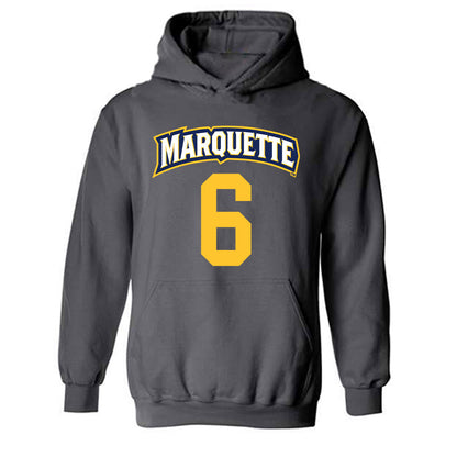 Marquette - NCAA Women's Soccer : Coco dorfman Coco dorfman - Sports Shersey Hooded Sweatshirt-0