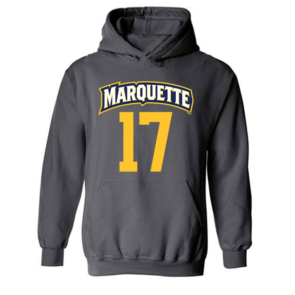 Marquette - NCAA Women's Soccer : Allessandra Russo - Sports Shersey Hooded Sweatshirt-0