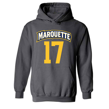 Marquette - NCAA Women's Soccer : Allessandra Russo - Sports Shersey Hooded Sweatshirt-0