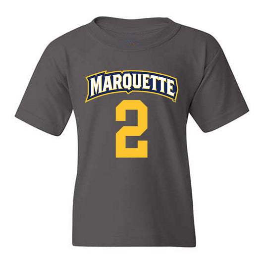 Marquette - NCAA Women's Soccer : Kaylie Sheehan - Sports Shersey Youth T-Shirt-0