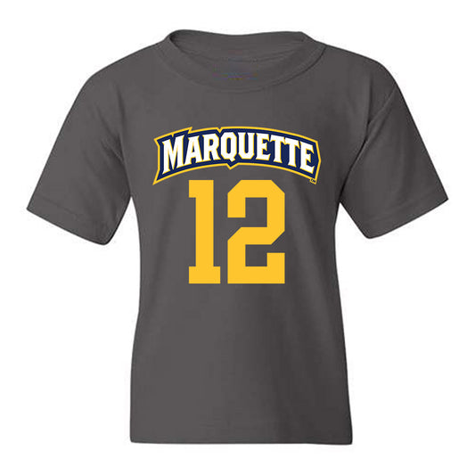 Marquette - NCAA Women's Soccer : Abby Ruhland - Sports Shersey Youth T-Shirt-0