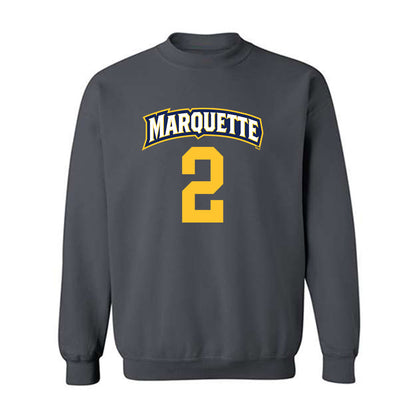 Marquette - NCAA Women's Soccer : Kaylie Sheehan - Sports Shersey Crewneck Sweatshirt-0