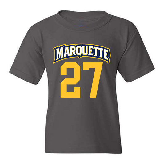Marquette - NCAA Women's Soccer : Piper Lucier - Sports Shersey Youth T-Shirt-0