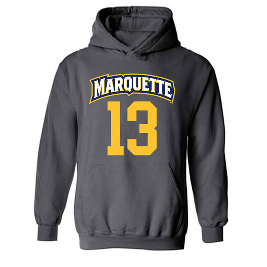 Marquette - NCAA Women's Soccer : Gabriela Retana - Sports Shersey Hooded Sweatshirt-0