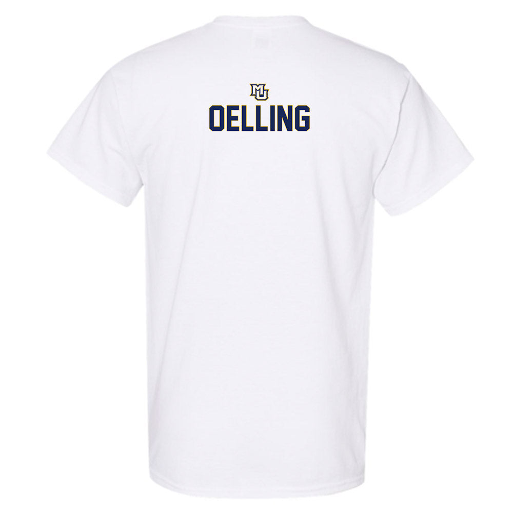 Marquette - NCAA Women's Track & Field : Nonic Oelling - Generic Shersey T-Shirt-1