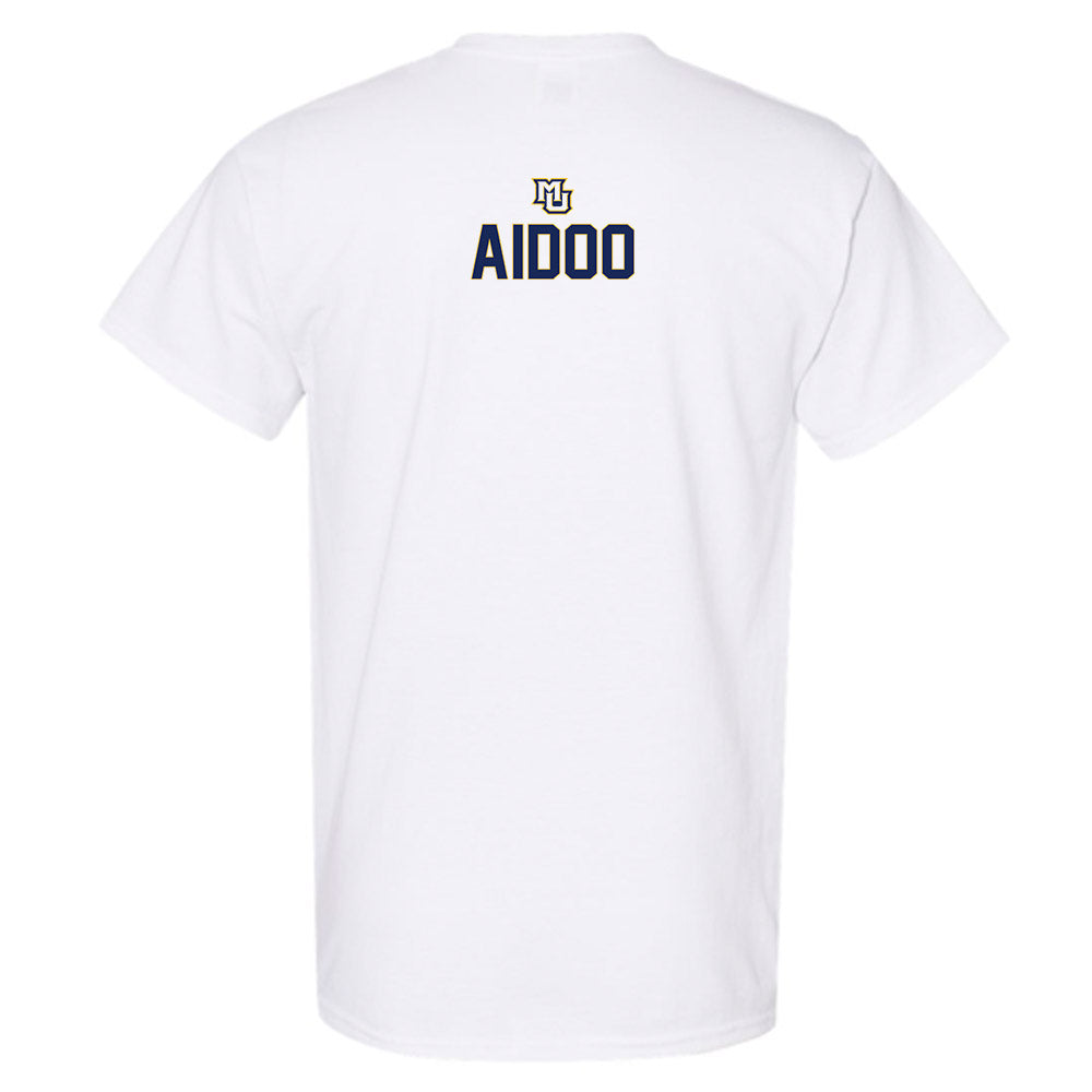 Marquette - NCAA Men's Track & Field : Ethan Aidoo - Generic Shersey T-Shirt-1