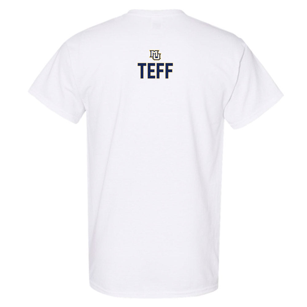 Marquette - NCAA Men's Lacrosse : Troy Teff - Generic Shersey T-Shirt-1