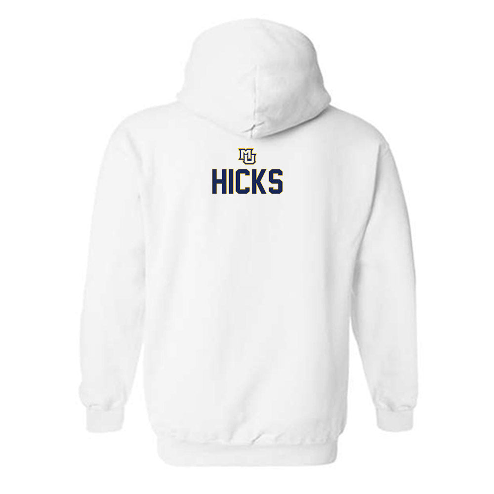 Marquette - NCAA Women's Volleyball : Aubrey Hicks - Generic Shersey Hooded Sweatshirt-1