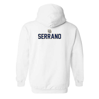 Marquette - NCAA Women's Lacrosse : Dani Serrano - Generic Shersey Hooded Sweatshirt-1