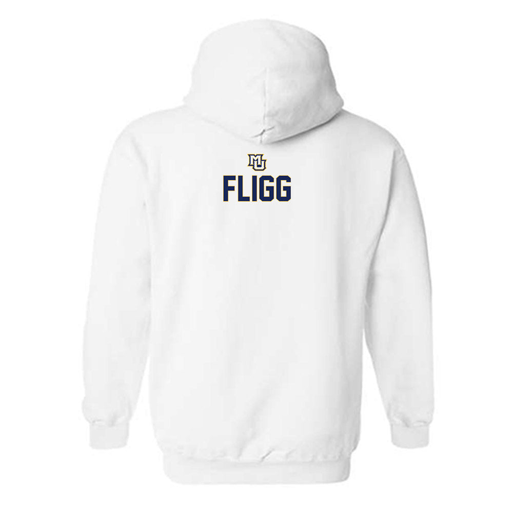 Marquette - NCAA Women's Soccer : Mary Fligg - Generic Shersey Hooded Sweatshirt-1