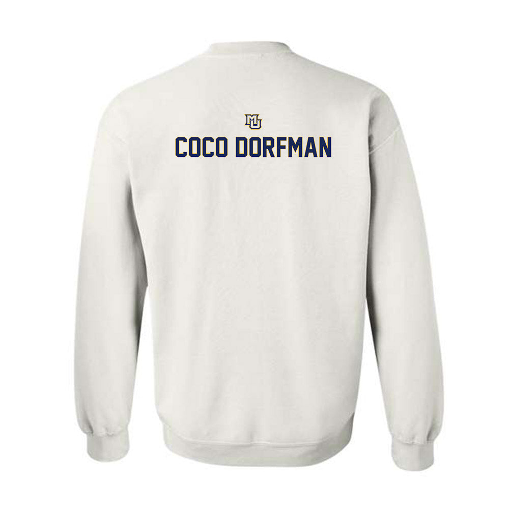 Marquette - NCAA Women's Soccer : Coco dorfman Coco dorfman - Generic Shersey Crewneck Sweatshirt-1