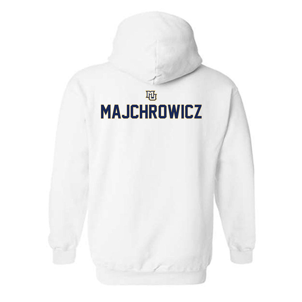 Marquette - NCAA Men's Track & Field : Tommy Majchrowicz - Generic Shersey Hooded Sweatshirt-1