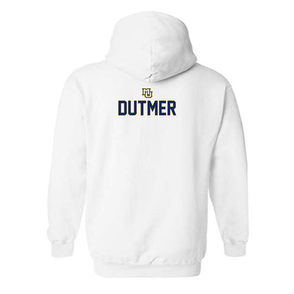 Marquette - NCAA Men's Track & Field : Charlie Dutmer - Generic Shersey Hooded Sweatshirt-1