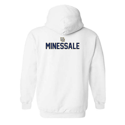 Marquette - NCAA Men's Basketball : Nolan Minessale - Generic Shersey Hooded Sweatshirt-1