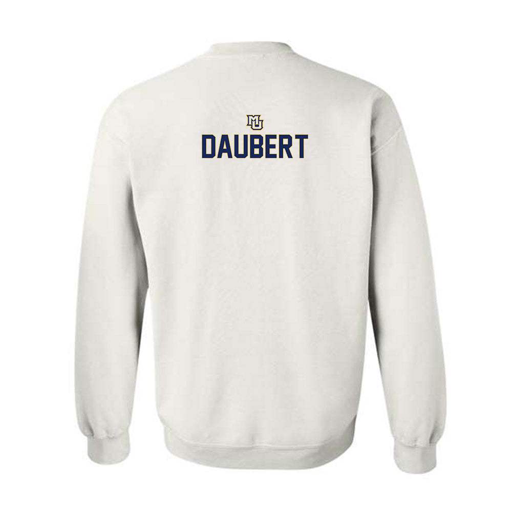 Marquette - NCAA Men's Lacrosse : Justin Daubert - Generic Shersey Crewneck Sweatshirt-1