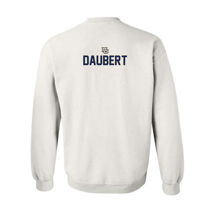 Marquette - NCAA Men's Lacrosse : Justin Daubert - Generic Shersey Crewneck Sweatshirt-1