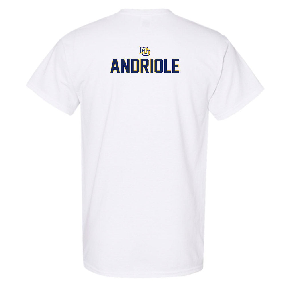 Marquette - NCAA Men's Lacrosse : Thomas Andriole - Generic Shersey T-Shirt-1