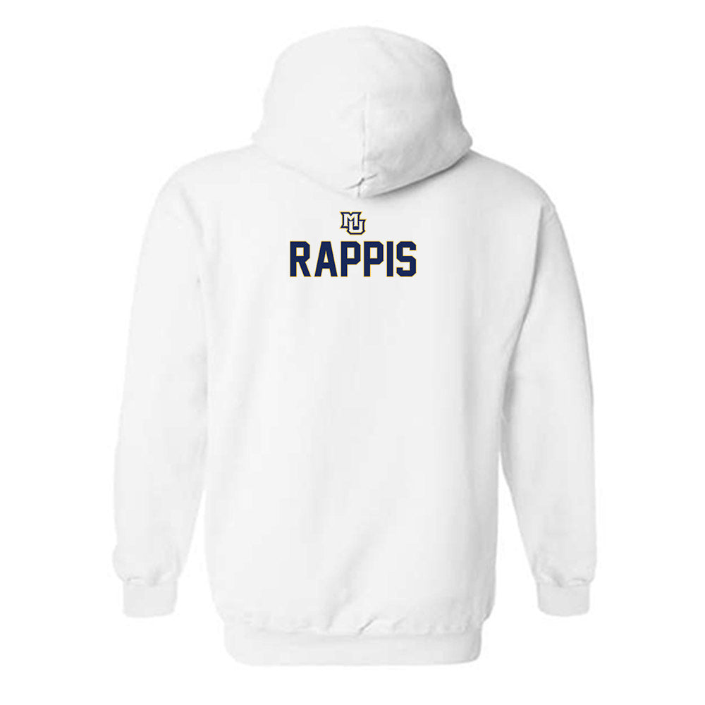 Marquette - NCAA Men's Lacrosse : Nolan Rappis - Generic Shersey Hooded Sweatshirt-1