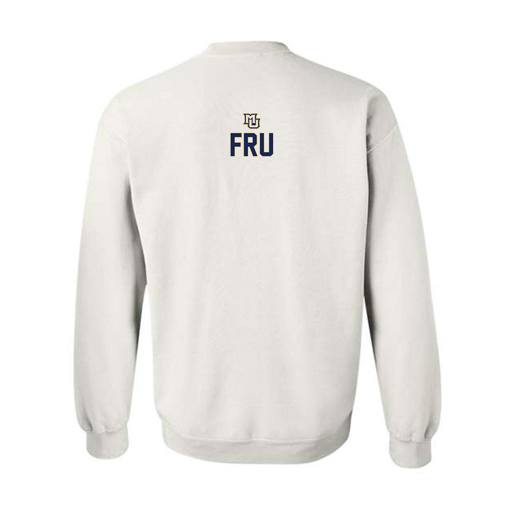 Marquette - NCAA Men's Basketball : Sananda Fru - Generic Shersey Crewneck Sweatshirt-1