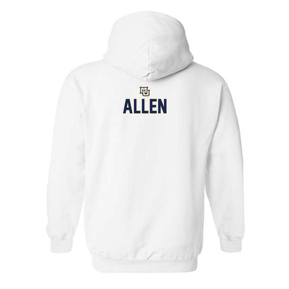 Marquette - NCAA Women's Lacrosse : Madeline Allen - Generic Shersey Hooded Sweatshirt-1