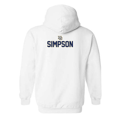 Marquette - NCAA Men's Soccer : Cameron Simpson - Generic Shersey Hooded Sweatshirt-1