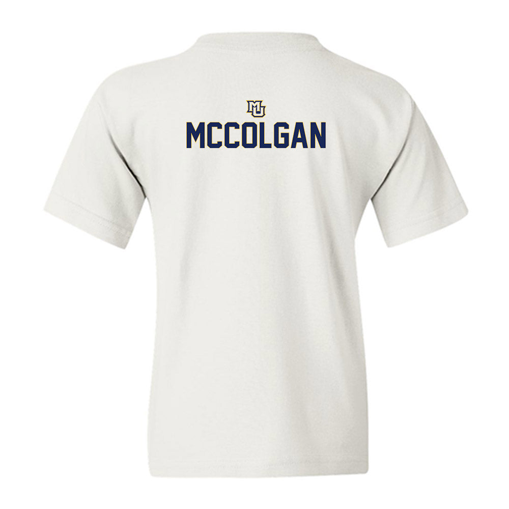 Marquette - NCAA Men's Lacrosse : PJ McColgan - Generic Shersey Youth T-Shirt-1