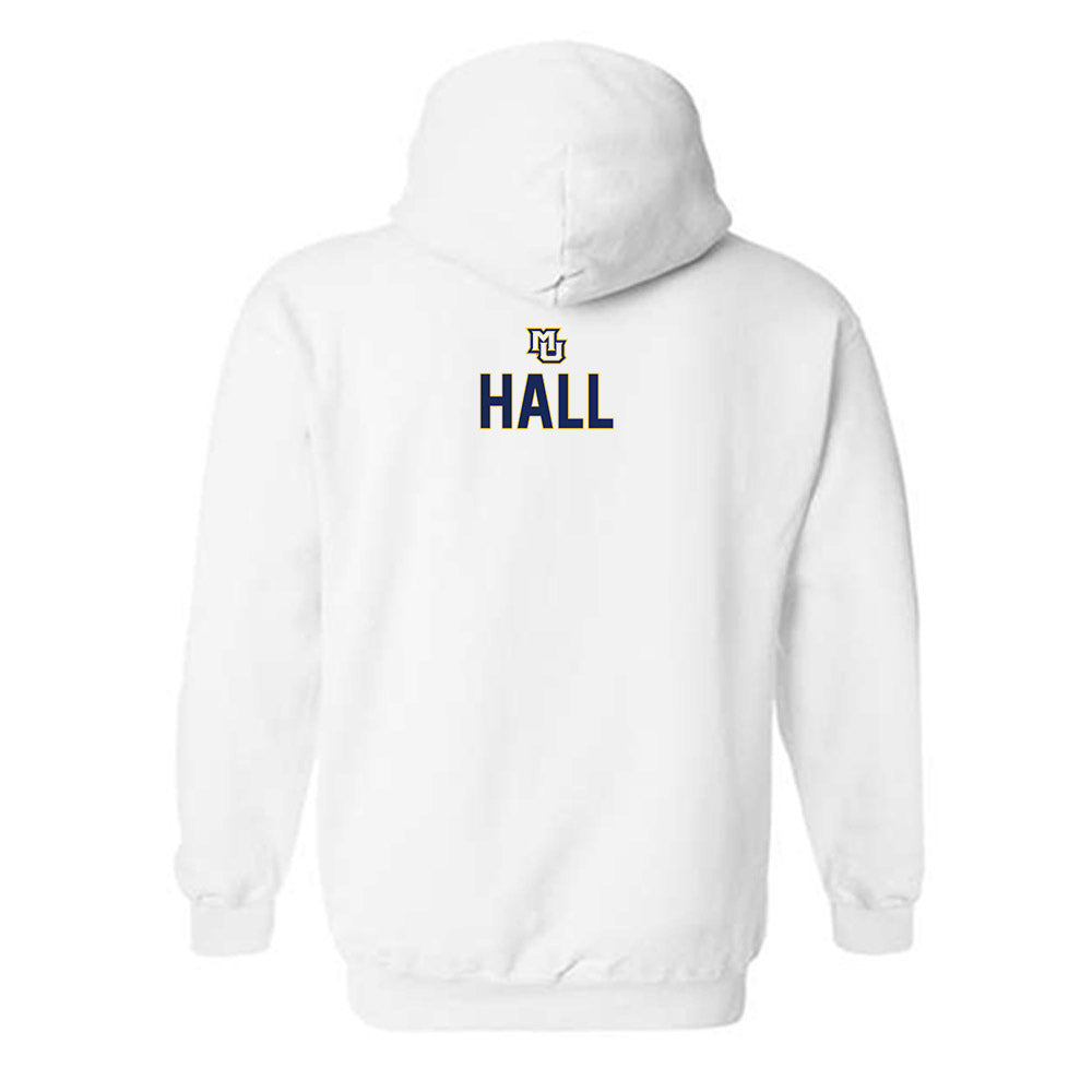 Marquette - NCAA Women's Basketball : Brooklyn Hall - Generic Shersey Hooded Sweatshirt-1