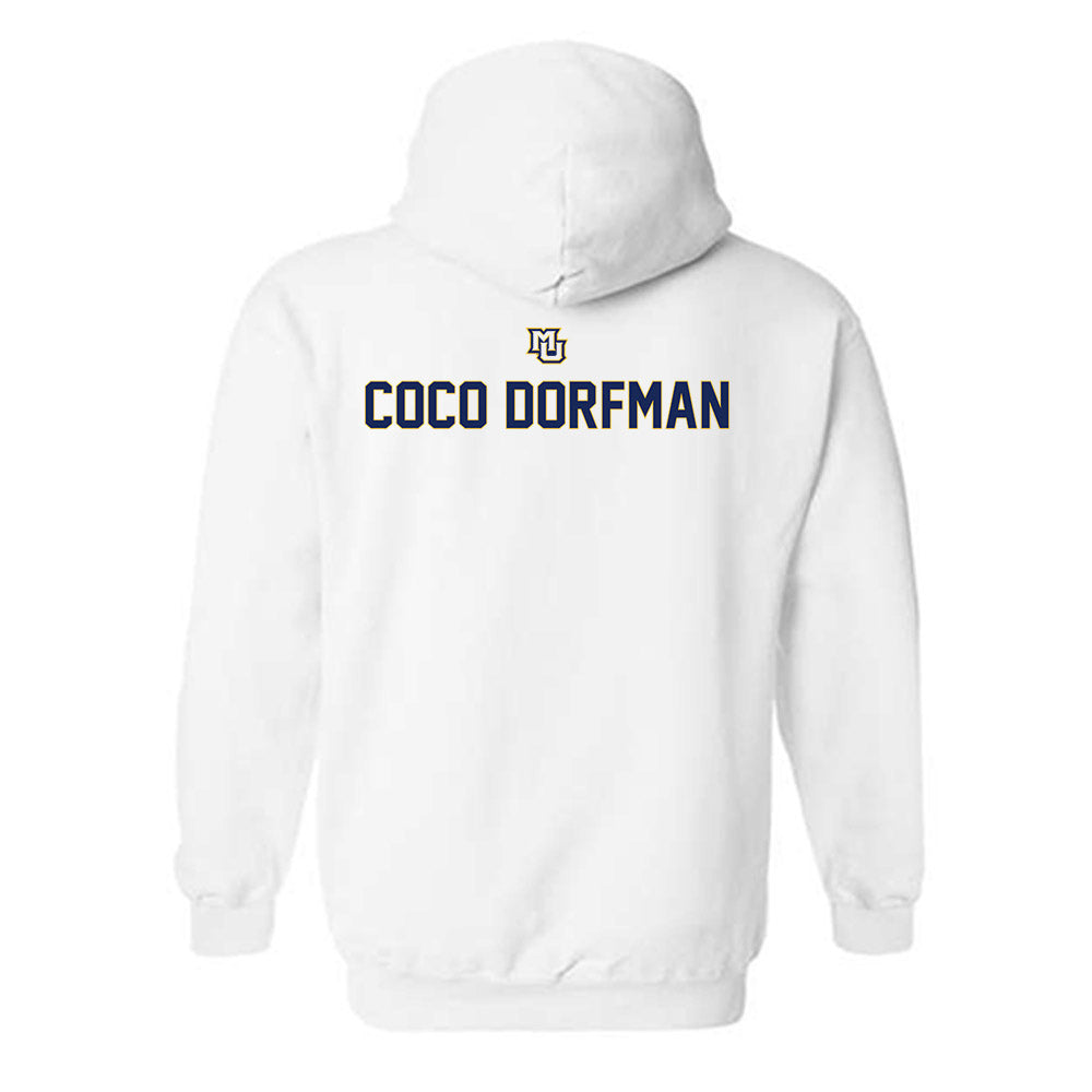 Marquette - NCAA Women's Soccer : Coco dorfman Coco dorfman - Generic Shersey Hooded Sweatshirt-1