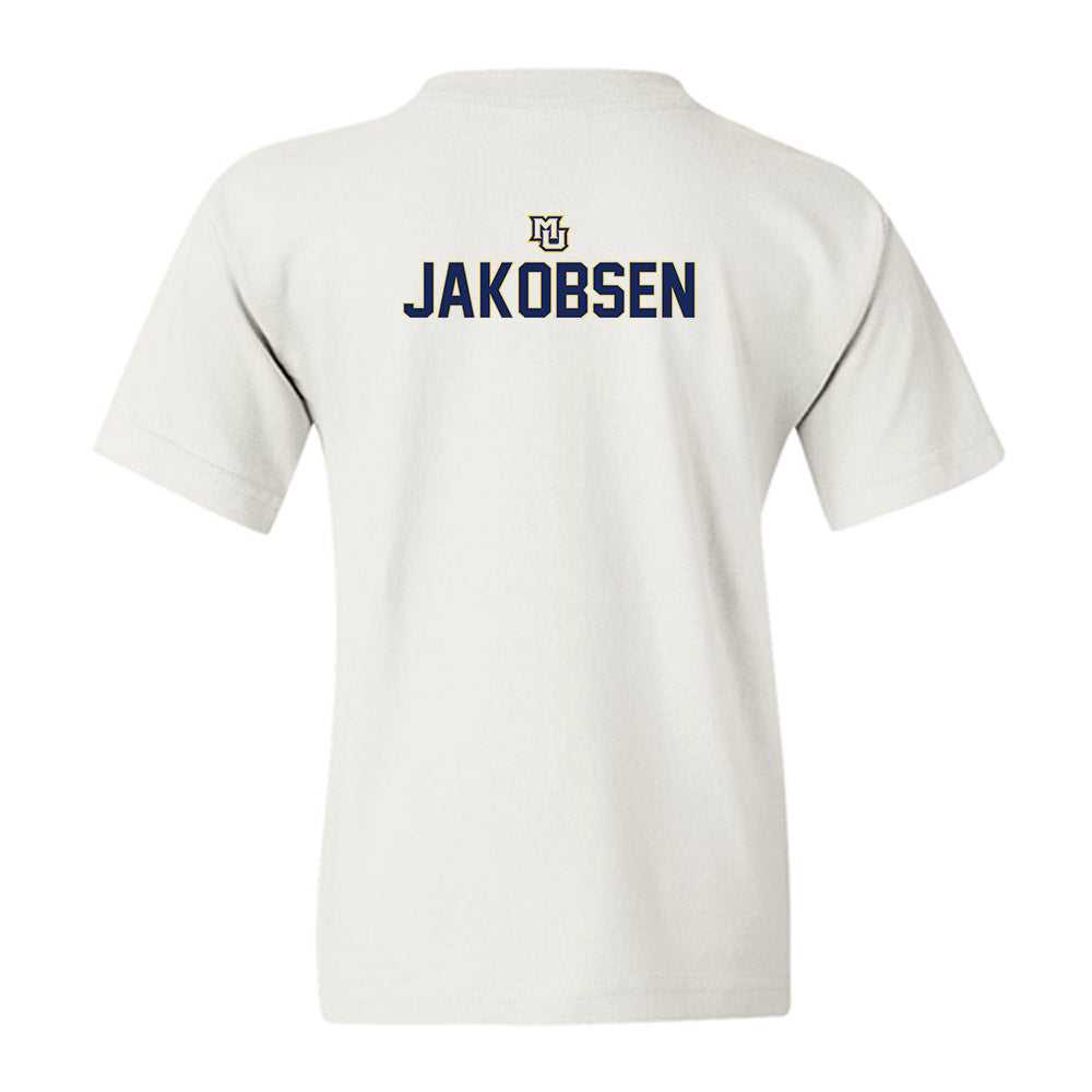 Marquette - NCAA Men's Soccer : Thomas Jakobsen - Generic Shersey Youth T-Shirt-1