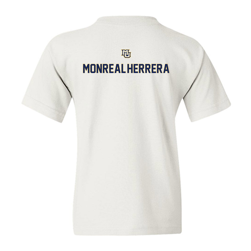 Marquette - NCAA Men's Soccer : Jonathan Monreal-Herrera - Generic Shersey Youth T-Shirt-1