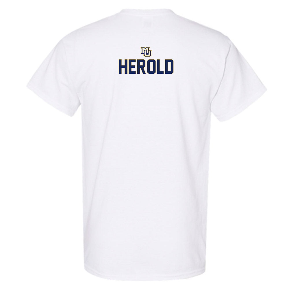 Marquette - NCAA Men's Lacrosse : Jack Herold - Generic Shersey T-Shirt-1