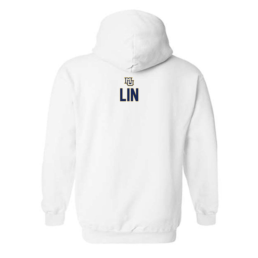 Marquette - NCAA Women's Basketball : Yuhan Lin - Generic Shersey Hooded Sweatshirt-1