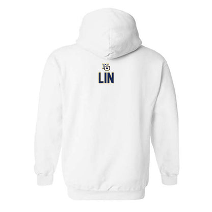 Marquette - NCAA Women's Basketball : Yuhan Lin - Generic Shersey Hooded Sweatshirt-1