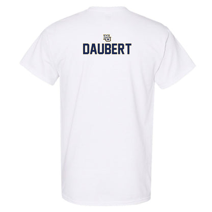 Marquette - NCAA Men's Lacrosse : Justin Daubert - Generic Shersey T-Shirt-1