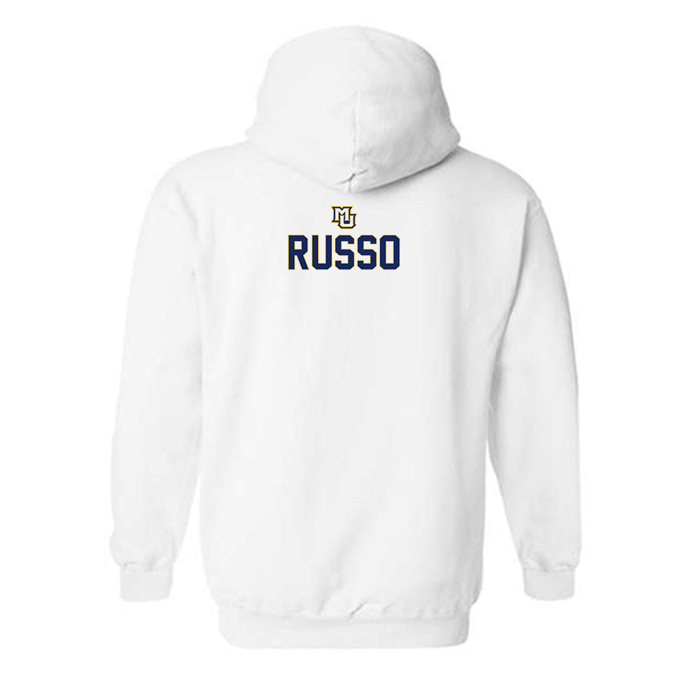Marquette - NCAA Women's Soccer : Allessandra Russo - Generic Shersey Hooded Sweatshirt-1
