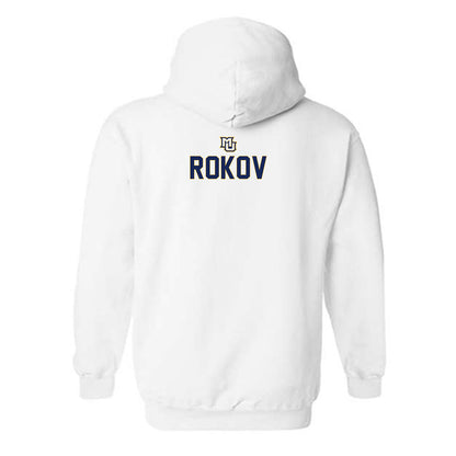 Marquette - NCAA Men's Soccer : Gabriel Rokov - Generic Shersey Hooded Sweatshirt-1