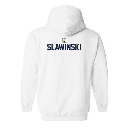 Marquette - NCAA Men's Soccer : Will Slawinski - Generic Shersey Hooded Sweatshirt-1