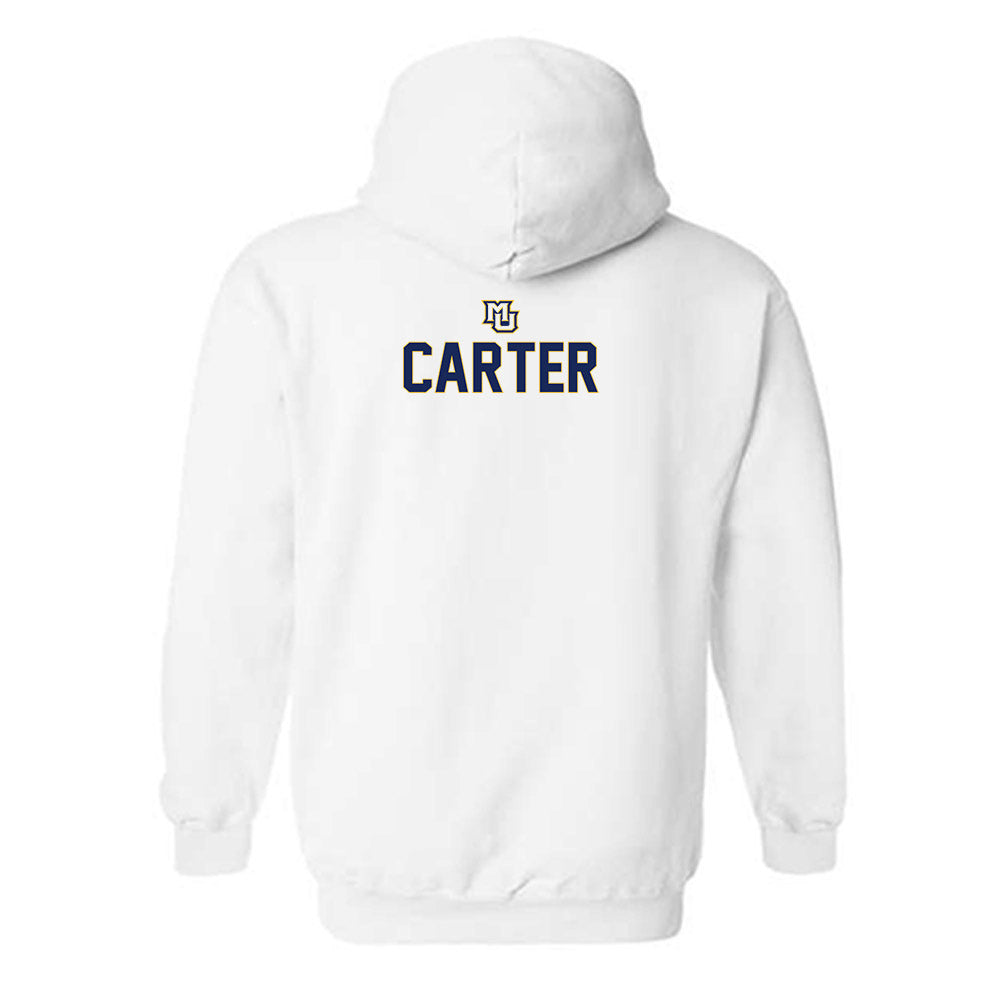 Marquette - NCAA Women's Basketball : Se'Crette Carter - Generic Shersey Hooded Sweatshirt-1