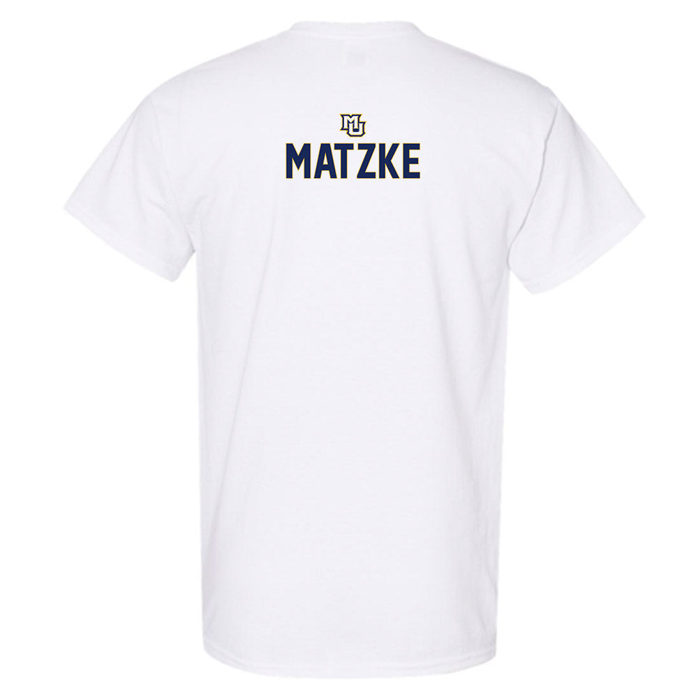 Marquette - NCAA Men's Track & Field : Alexander Matzke - Generic Shersey T-Shirt-1