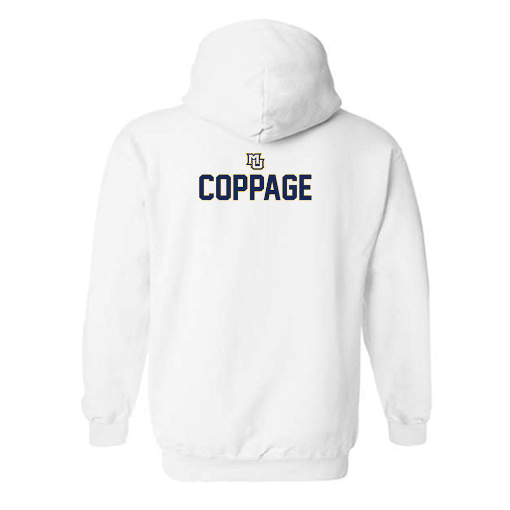 Marquette - NCAA Men's Tennis : Luke Coppage - Generic Shersey Hooded Sweatshirt-1