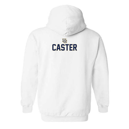 Marquette - NCAA Men's Lacrosse : Chandler Caster - Generic Shersey Hooded Sweatshirt-1