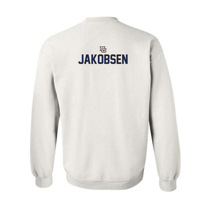Marquette - NCAA Men's Soccer : Thomas Jakobsen - Generic Shersey Crewneck Sweatshirt-1