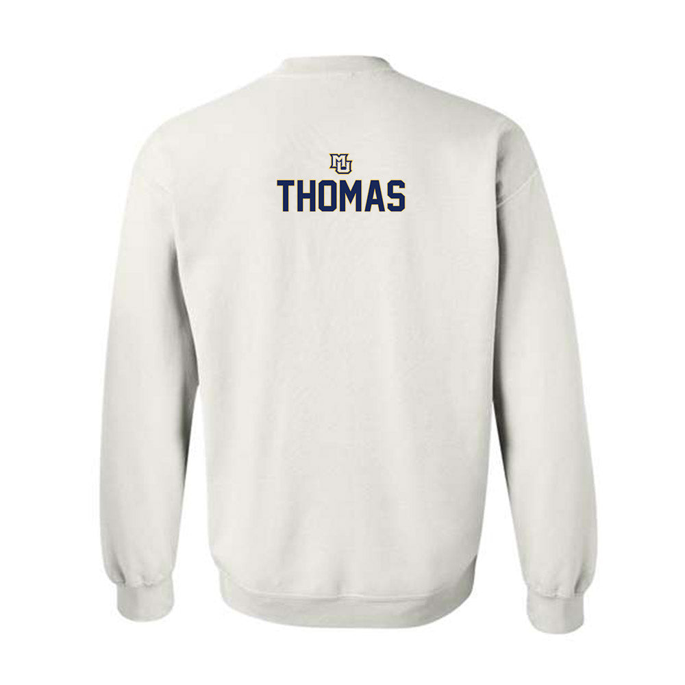 Marquette - NCAA Men's Tennis : Alex Thomas - Generic Shersey Crewneck Sweatshirt-1