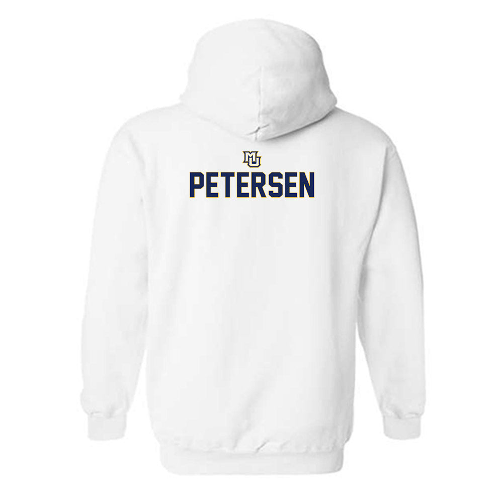 Marquette - NCAA Women's Basketball : Kayl Petersen - Generic Shersey Hooded Sweatshirt-1
