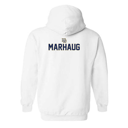 Marquette - NCAA Women's Soccer : Ida Marhaug - Generic Shersey Hooded Sweatshirt-1